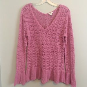 J. Jill Pink Sweater
